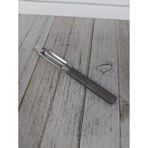 Rada Vegetable Peeler Peeling 7 1/4" Stainless Steel 3 3/4" Blade Advertising